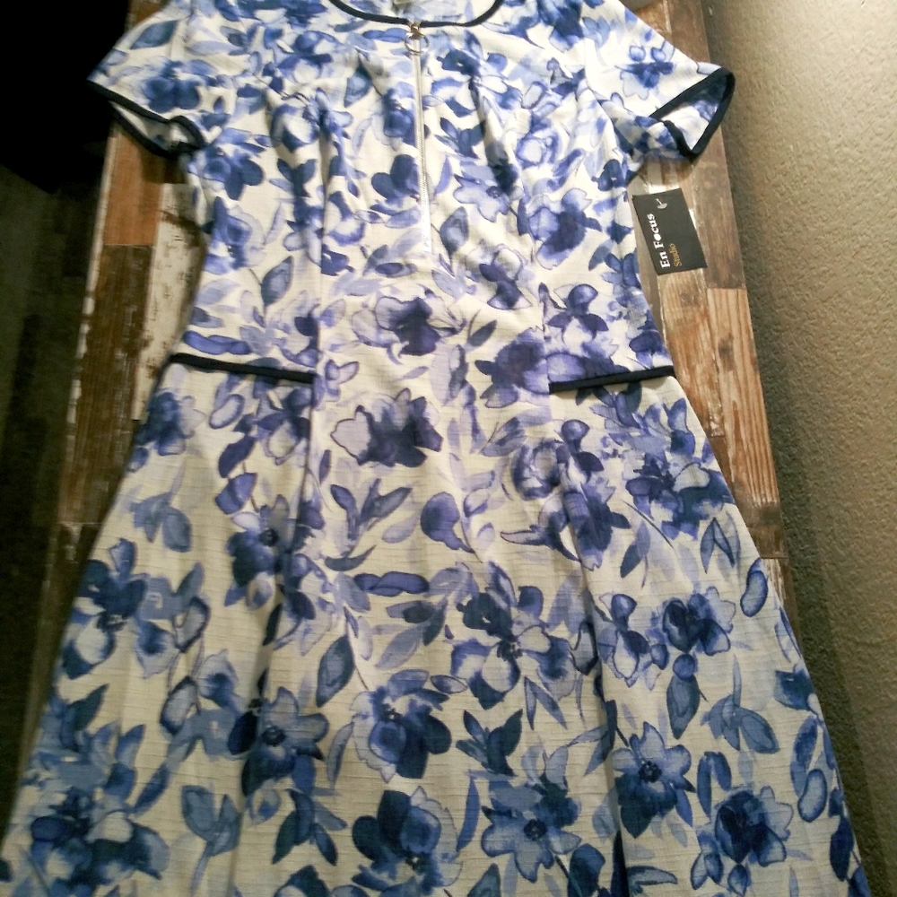 This Beautiful Blue, White dress